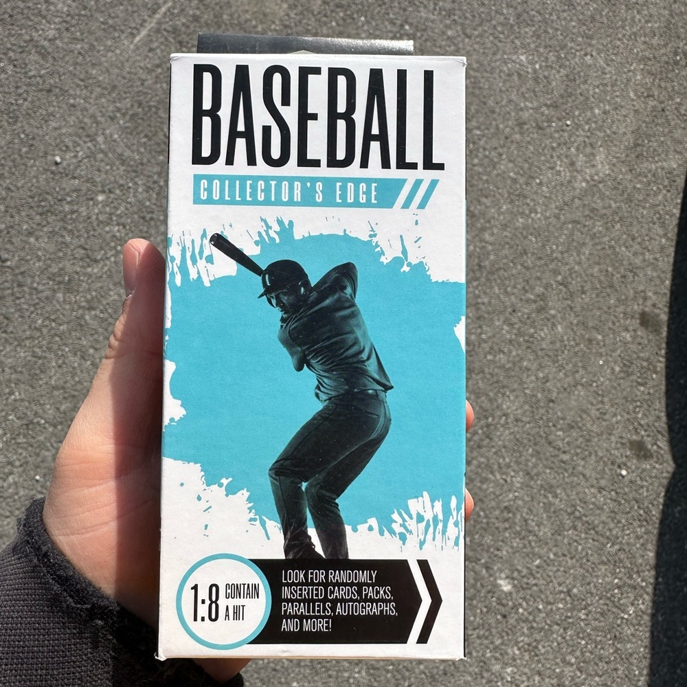 Baseball collectors box